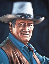 174x225 John Wayne Painting Ebay - John Wayne Painting