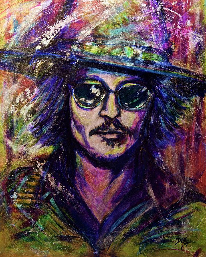 Johnny Depp Painting At PaintingValley Com Explore Collection Of   Johnny Depp Painting 27 