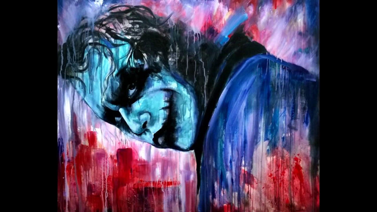 1280x720 How To Paint A Portrait Of The Joker In Acrylic Art Painting - Joker Acrylic Painting
