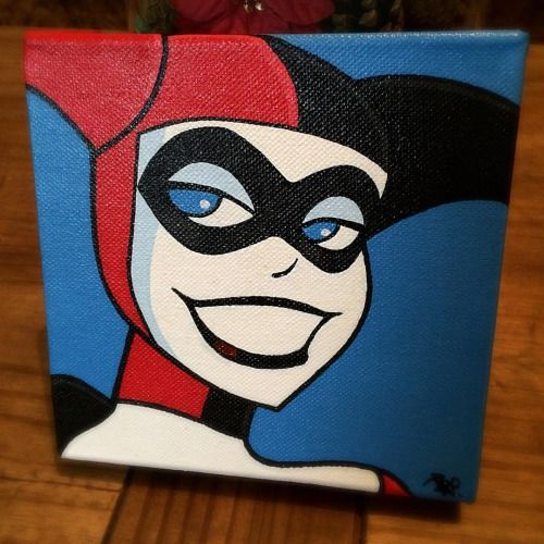 500x500 Image Result For Joker Suicide Squad Acrylic Painting Batman - Joker Acrylic Painting