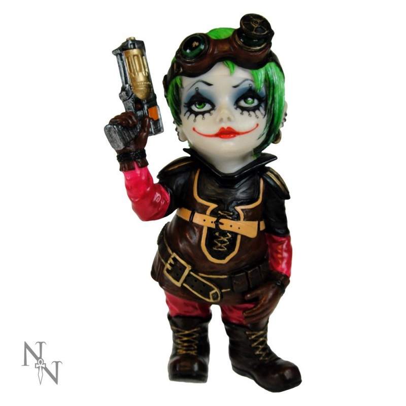 800x800 Jokers Mischief Cosplay Kids 14.5cm High Hand Painted Steampunk - Joker And Harley Quinn Painting