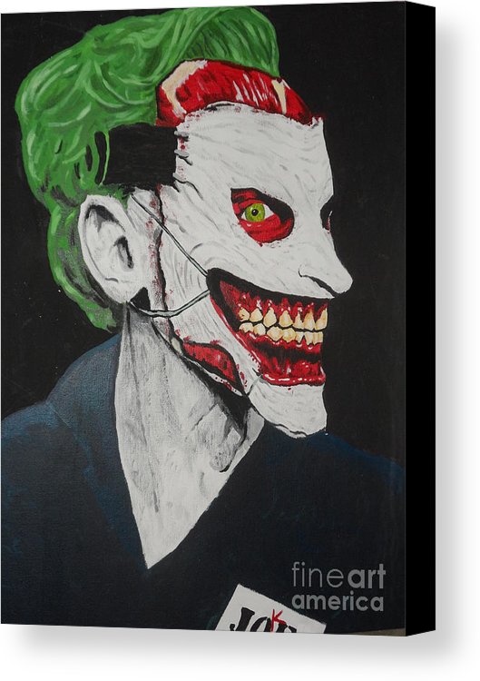 529x750 Death Of The Family Joker Canvas Print Canvas Art By William Myers - Joker Canvas Painting