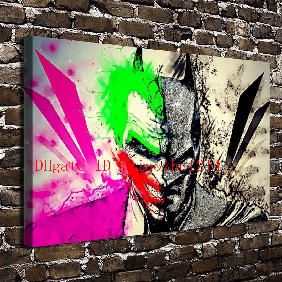 Joker Canvas Painting at Explore collection of