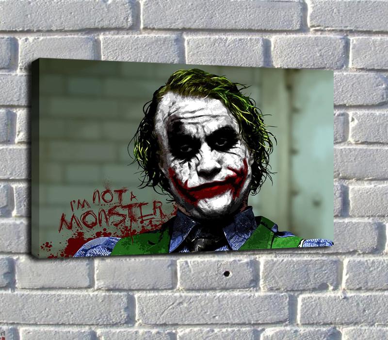 Joker Oil Painting at PaintingValley.com | Explore collection of Joker ...