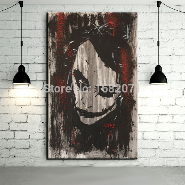 640x640 Artist Directly Supply High Quality Modern Abstract Joker Oil - Joker Oil Painting