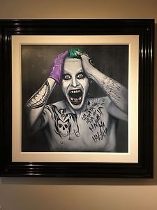 225x300 Ben Payne Original Oil Painting - Joker Oil Painting