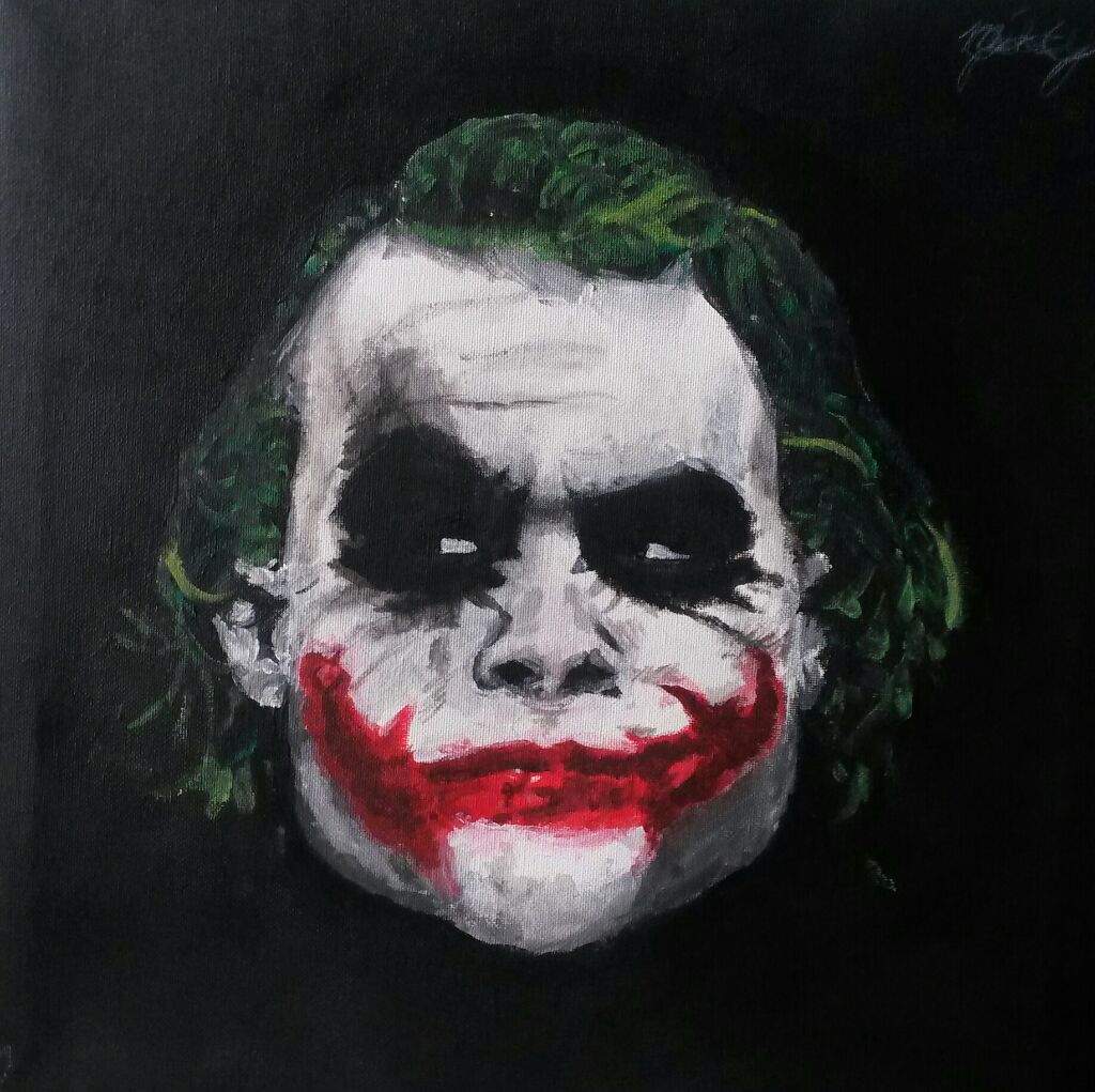 1024x1021 My Joker Painting Art Amino - Joker Painting
