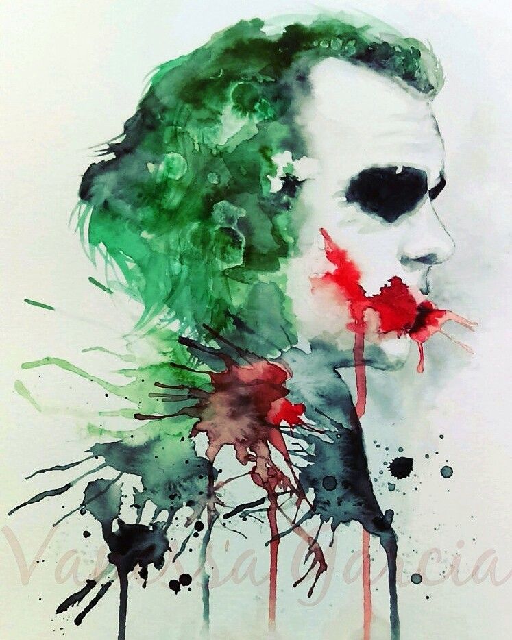 747x934 This Is My Joker Painting That I Commissioned For A Friend, Its - Joker Painting