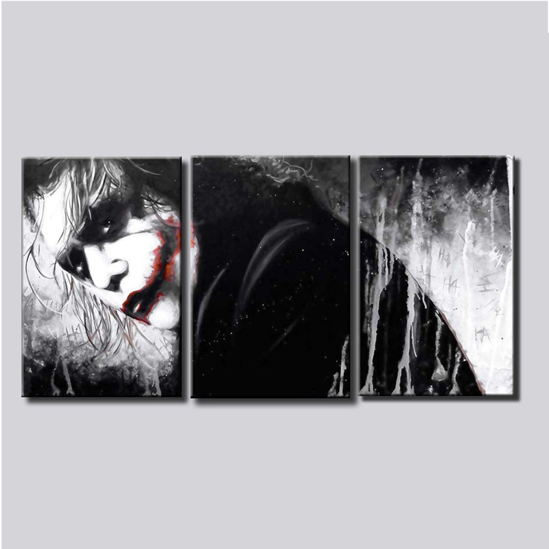 800x800 Free Shipping 100%handmade Pop Art Abstract Modern Decoration Oil - Joker Painting Abstract