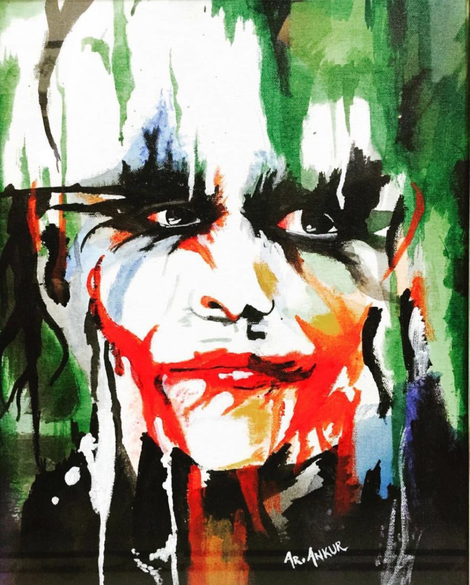 964x1200 Abstract Joker - Joker Painting Abstract
