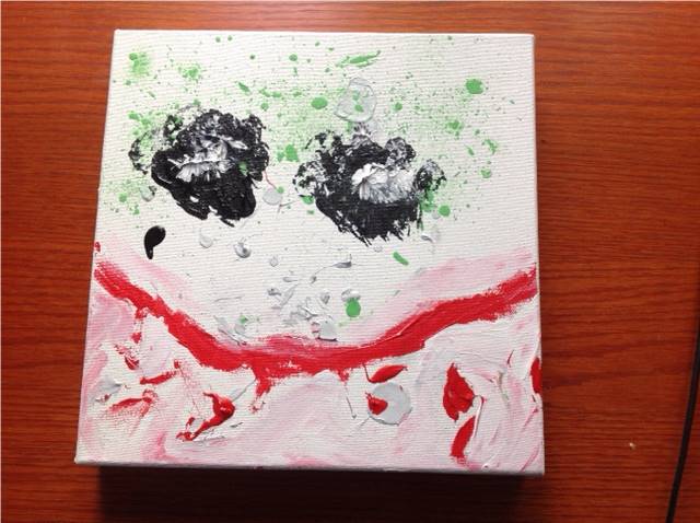 640x478 Abstract Joker Painting - Joker Painting Abstract