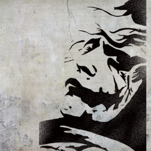 500x500 Joker Stencil Reusable Stencil For Home Wall Art Decor Great - Joker Wall Painting