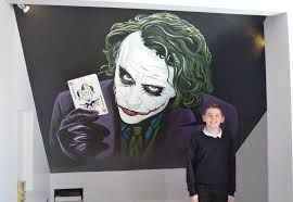 270x186 Cars Wall Painting - Joker Wall Painting