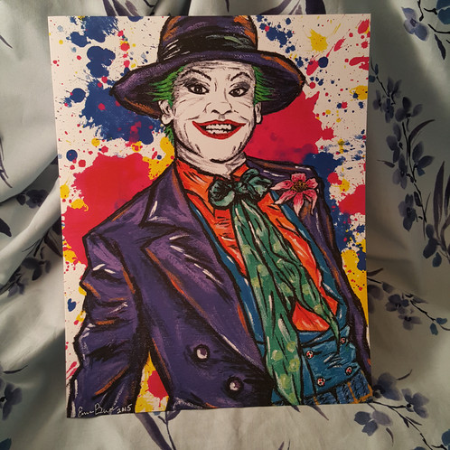 498x498 Joker Was Here! - Joker Was Here Painting