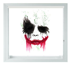 300x300 Watercolour Heath Ledger Joker Printed Photo Black Out Roller - Joker Watercolor Painting