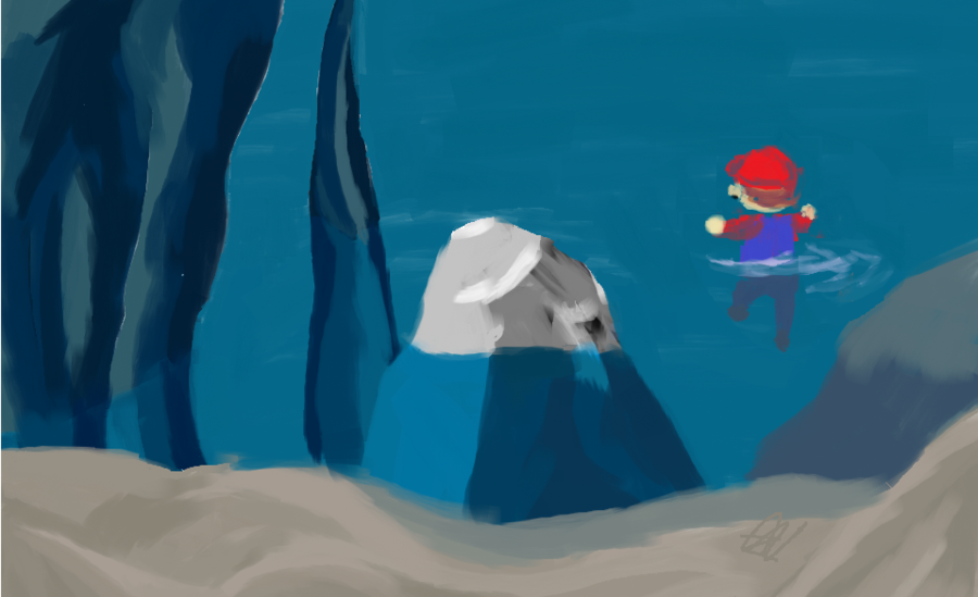 900x549 Jolly Roger Bay By Meneertoad - Jolly Roger Painting