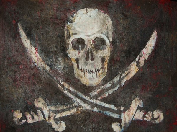 600x447 Jolly Roger By Jdm77 - Jolly Roger Painting