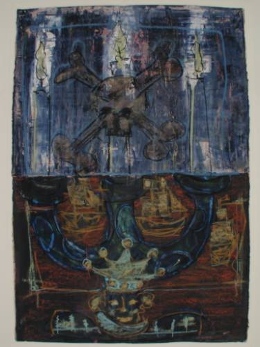 375x500 Jolly Rogers Paintings For Sale Saatchi Art - Jolly Roger Painting