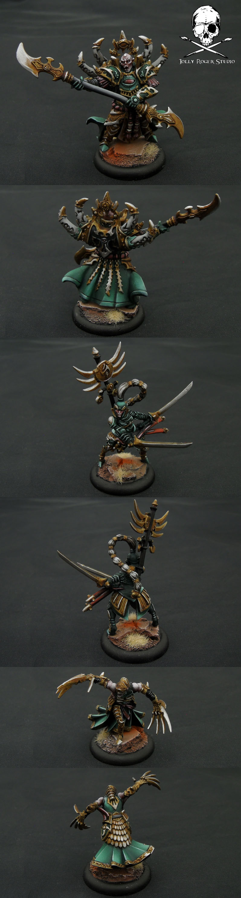 798x2974 Some Warmachine Miniatures By Jolly Roger Studio Warmahordes - Jolly Roger Painting