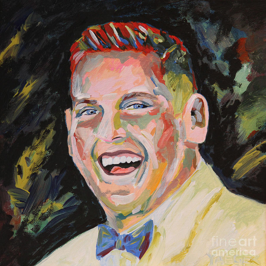 900x900 Jonah Hill Portrait Painting By Robert Yaeger - Jonah Painting
