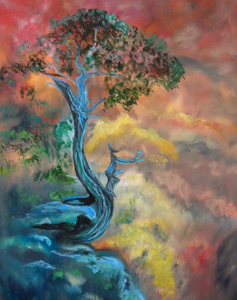 770x975 Saatchi Art Tree Of Life 11 Painting By Jenny Jonah - Jonah Painting