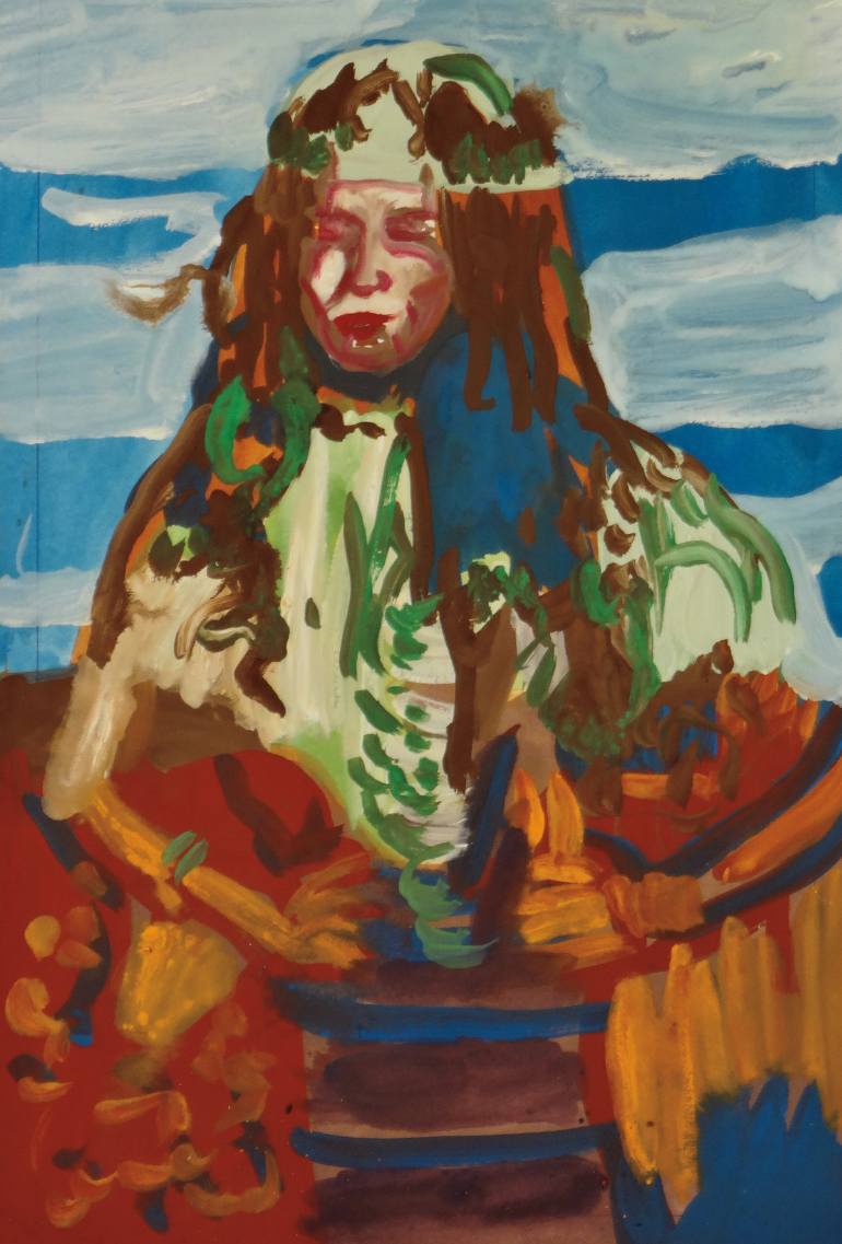 770x1137 Saatchi Art Synthia As Warlock 3 Painting By Jonathan David Lange - Jonathan And David Painting