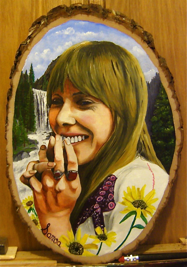 621x889 Joni Mitchell Art World Of Samoa - Joni Mitchell Painting