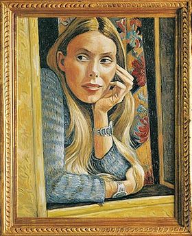 280x344 Joni Mitchell Self Portrait She Describes Herself As A Painter - Joni Mitchell Painting