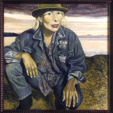375x374 The Emergence Of Joni Mitchell - Joni Mitchell Painting