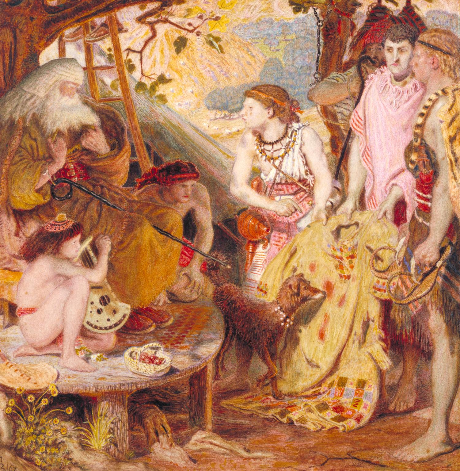 1501x1536 The Coat Of Many Colours', Ford Madox Brown, 1867 Tate - Joseph And The Coat Of Many Colors Painting