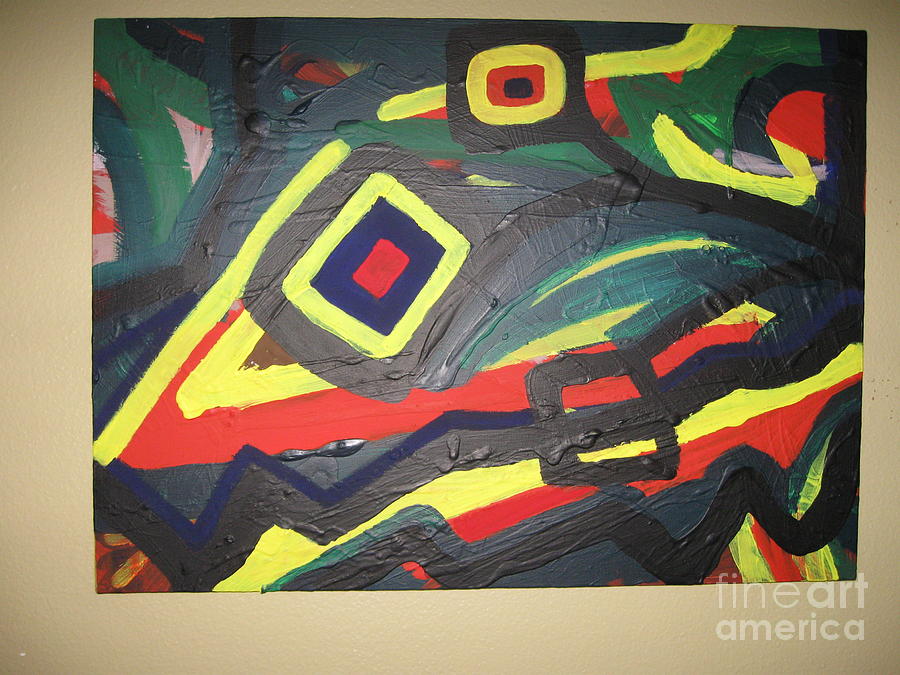 900x675 Trinity Of One Painting By Joseph Arthur Porras - Joseph Arthur Painting