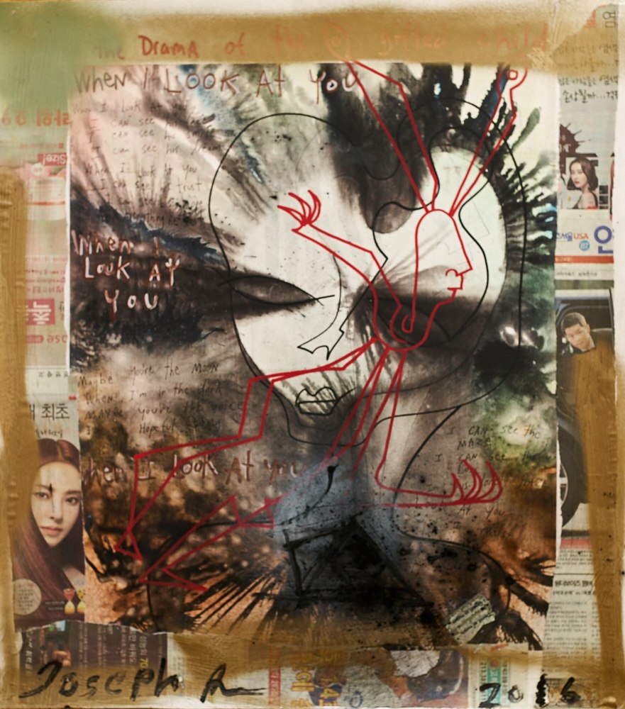 881x1000 When I Look - Joseph Arthur Painting