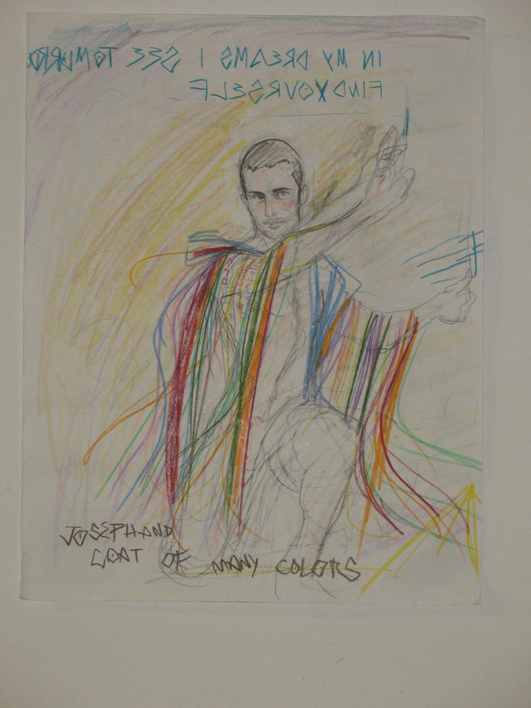 768x1024 Joseph And Coat Of Many Colors Adam's Next Painting, This - Joseph Coat Of Many Colors Painting
