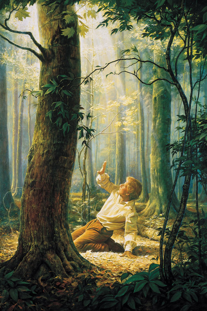 666x1000 Joseph Comes To Know God - Joseph Smith First Vision Painting
