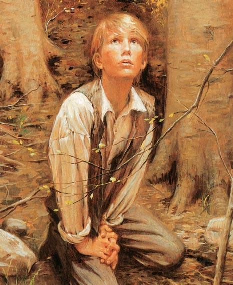 465x568 Joseph Smith First Vision Painting Visualizing The Restoration - Joseph Smith First Vision Painting