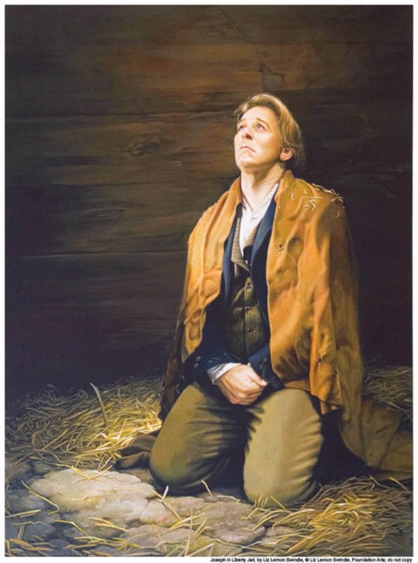 593x800 Joseph Smith And Sidney Rigdon Are Tarred And Feathered - Joseph Smith Painting