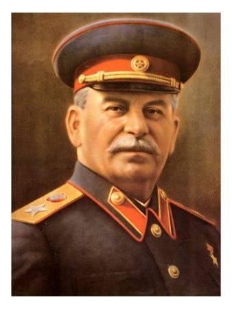 338x450 Joseph Stalin Portrait Giclee Print By - Joseph Stalin Painting