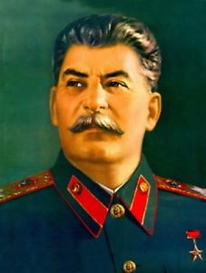 227x300 Hand Painted Art Portrait Oil Painting Leader Joseph - Joseph Stalin Painting