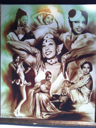 336x450 Josephine Baker Composite Photo - Josephine Baker Painting