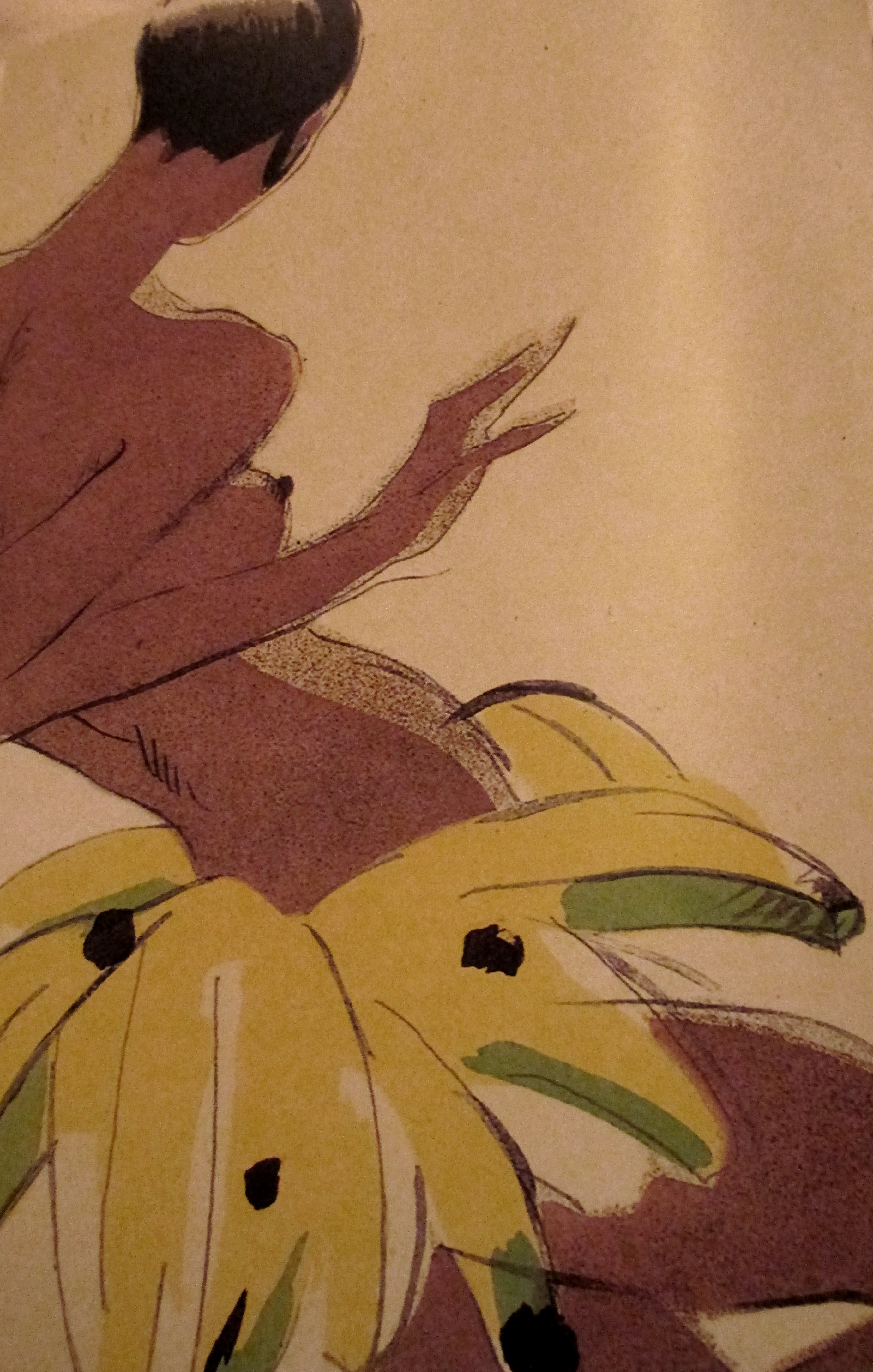 2764x4344 What Is It About Bananas Maryann Adair'S - Josephine Baker Painting