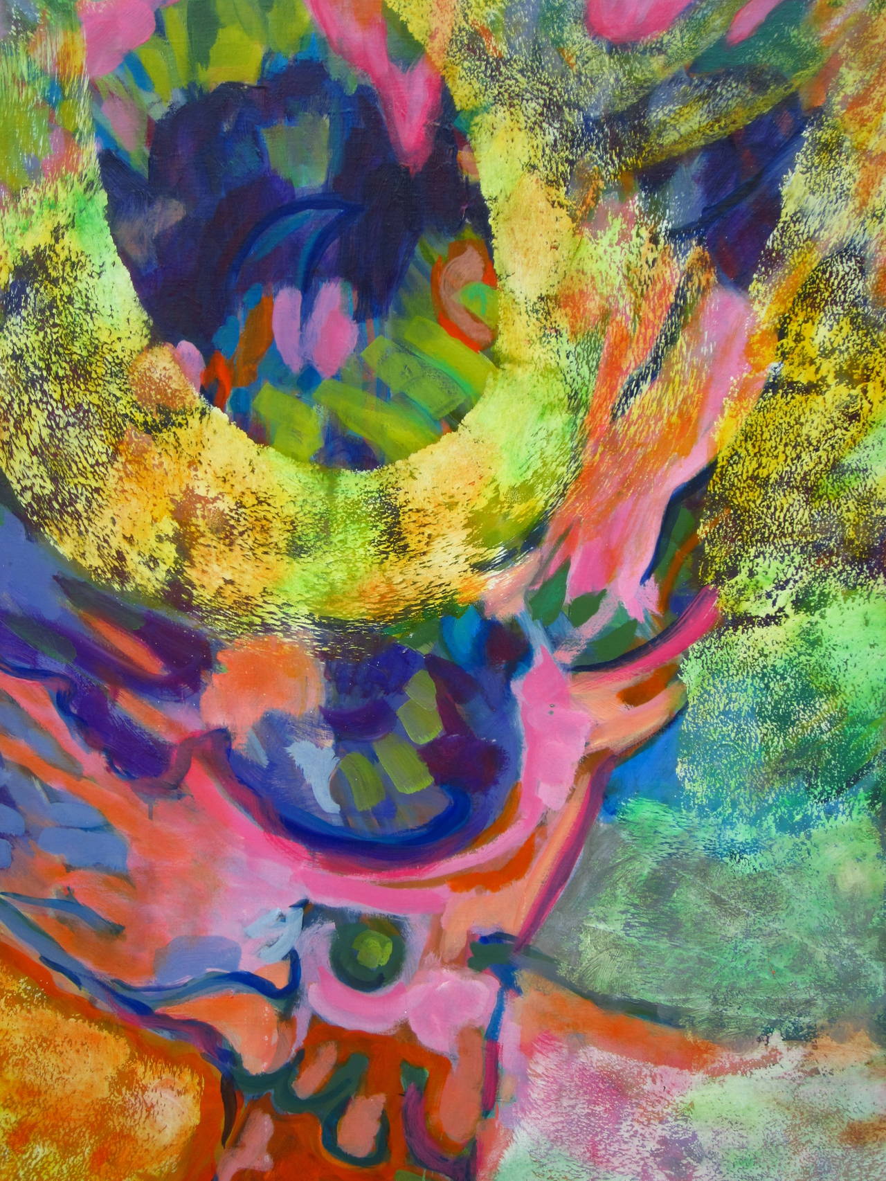 1280x1706 Evelyne Ballestra - Josephine Baker Painting