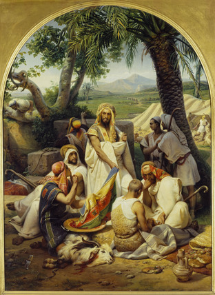 312x428 Joseph's Coat High Quality Art Prints - Josephs Coat Painting