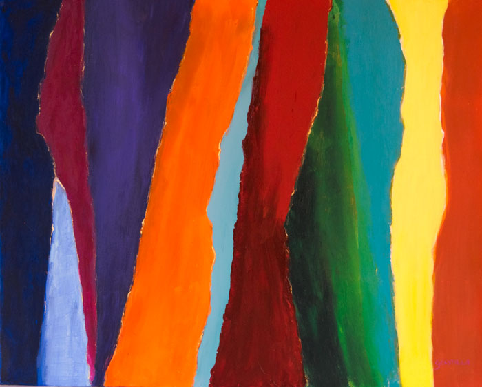 700x562 Joseph's Coat Painting - Josephs Coat Painting