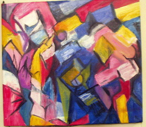 480x418 Joseph's Coat Painting By John Sowley - Josephs Coat Painting