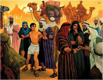 403x311 Joseph And His Brothers - Josephs Coat Painting