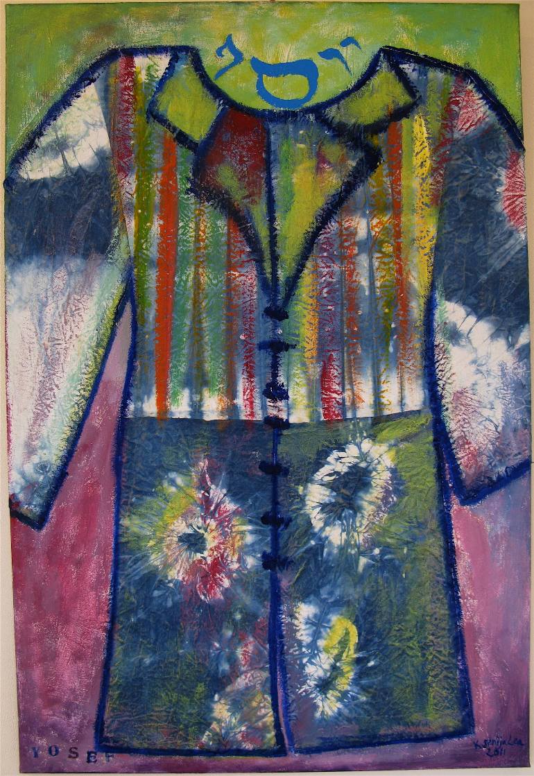 770x1119 Saatchi Art Joseph's Coat Painting By Ksenija Lea Pecaric - Josephs Coat Painting