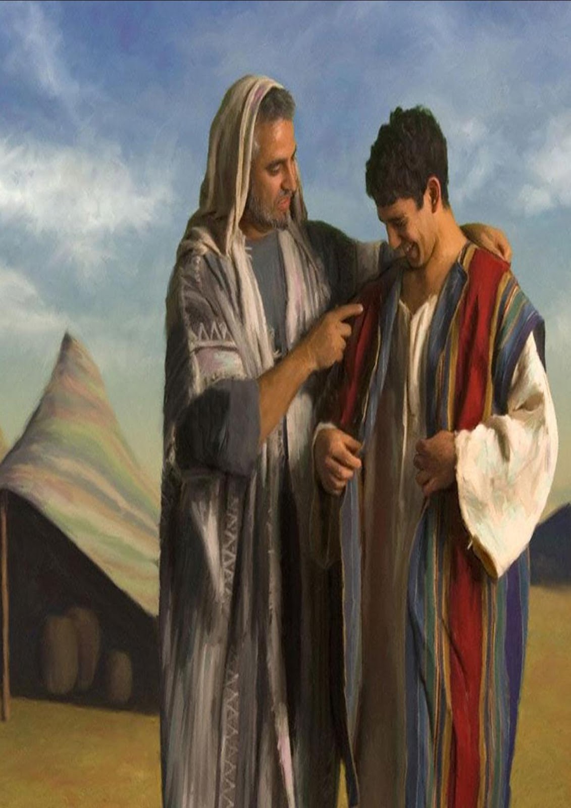 Josephs Coat Painting at PaintingValley.com | Explore collection of ...