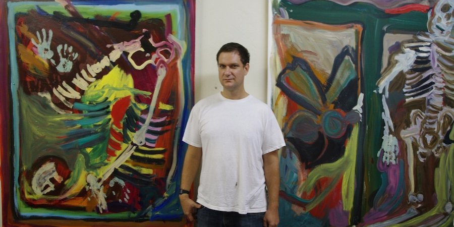 900x450 Painter Josh Smith On His New Bodies Of Work Art For Sale Artspace - Josh Painting