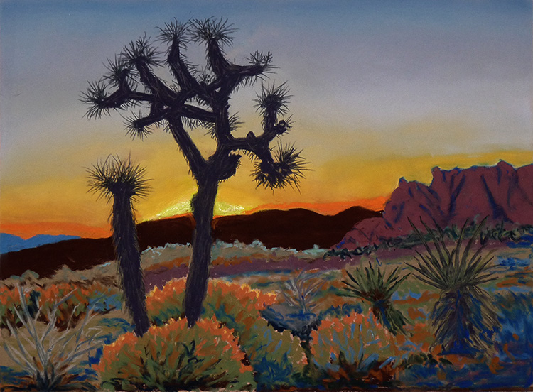 750x552 Joshua Tree Sunrise - Joshua Tree Painting