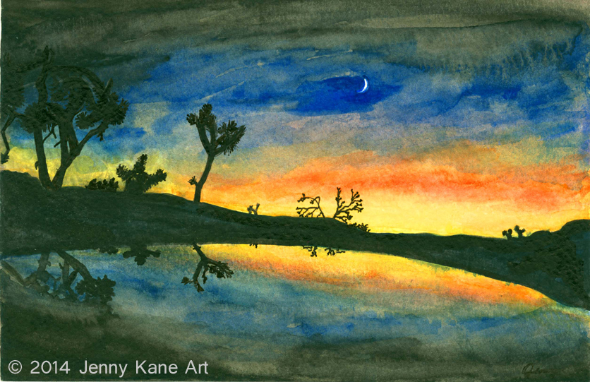 836x541 Joshua Tree Jennifer Kane - Joshua Tree Painting